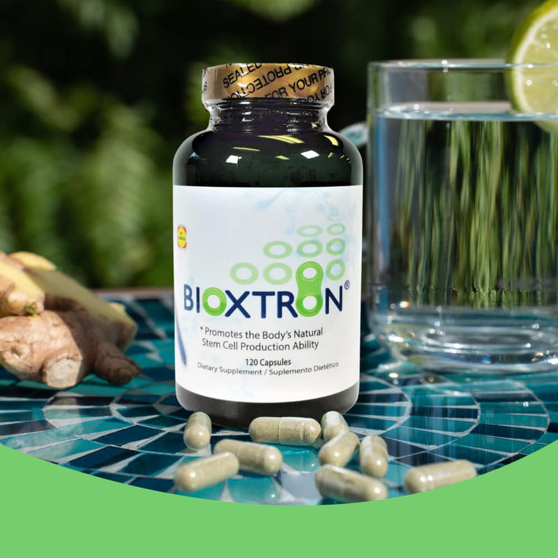 [Australia] - Bioxtron Natural AFA Stem Cell Supplement - Joint Support & Muscle Pain - Immune System Support - Natural Blue Green Algae Spirulina - 120 Caps 1 