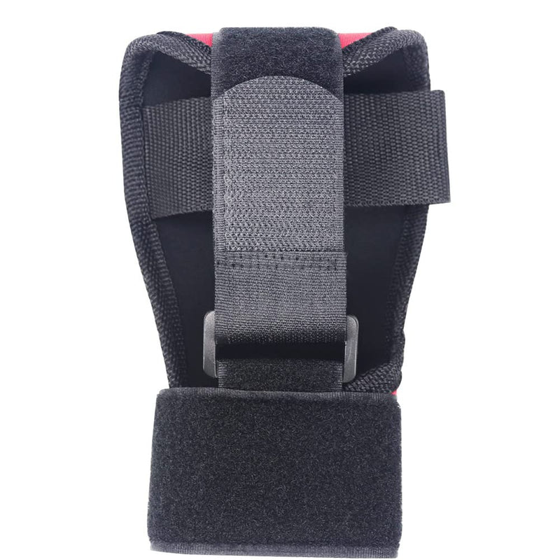 1pc Hand Fist Finger Gloves for Stroke Brace Rehabilitation Training Equipment Finger Auxiliary Gloves Hand Brace for Hemiplegia Elderly Athlete Finger (red) red