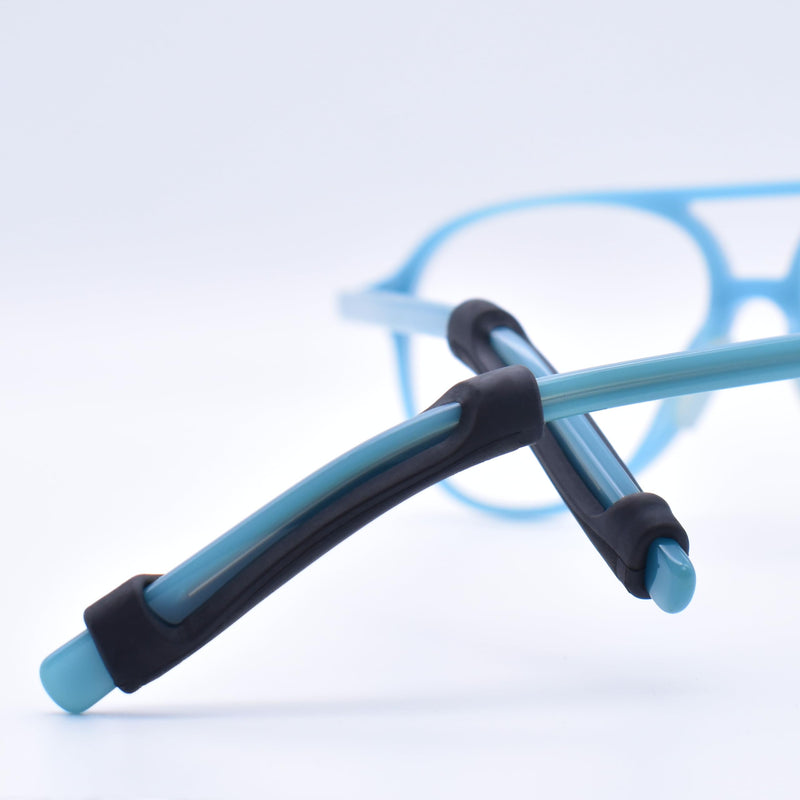[Australia] - Setex Gecko Grip Temple Tip Grips for Glasses, (2 Black Pairs) USA Made, Innovative Microstructured Fibers Tips, 49mm Length & 7mm Width 2 Black Pairs 