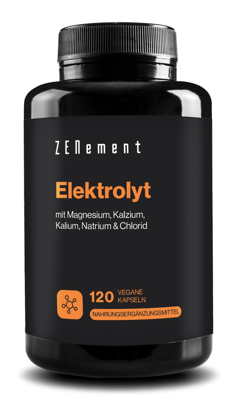 [Australia] - Electrolyte complex, with magnesium, calcium, potassium, sodium & chloride - electrolyte balance & muscle function - keto diet - electrolytes without sugar, vegan, gluten-free - Zenement 