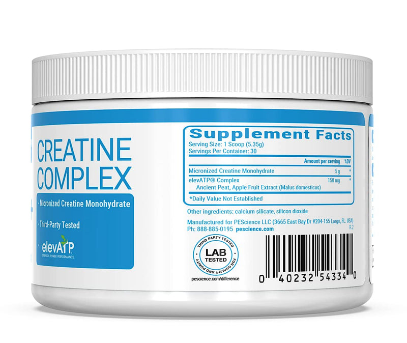 [Australia] - PEScience TruCreatine+, Pure Creatine Monohydrate and ElevATP Powder, 30 Servings 30 Servings (Pack of 1) 