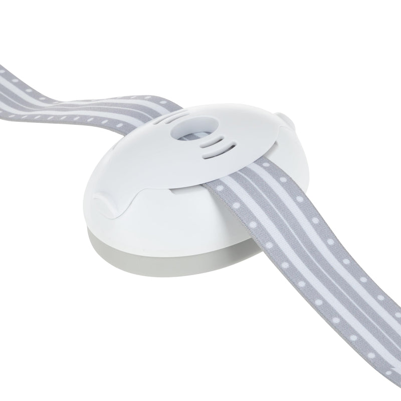 [Australia] - Nuby Soft Sounds Earmuffs - Adjustable Baby Earmuffs - Baby Essentials for Travel - White 