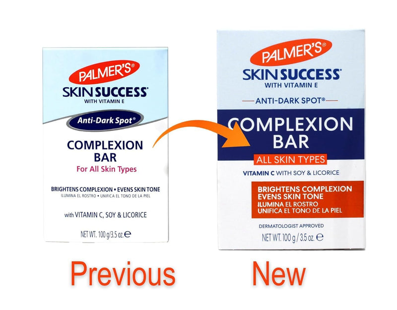 Palmer's Skin Success Anti-Dark Spot Complexion Bar, 3.50 oz (Pack of 4) Scented 14 Ounce (Pack of 1)