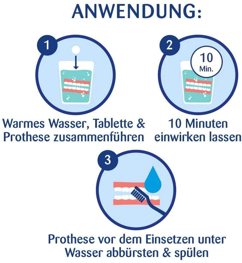 [Australia] - Kukident Professional Anti-Tarter - 3x30 denture cleaning tablets for the teeth 