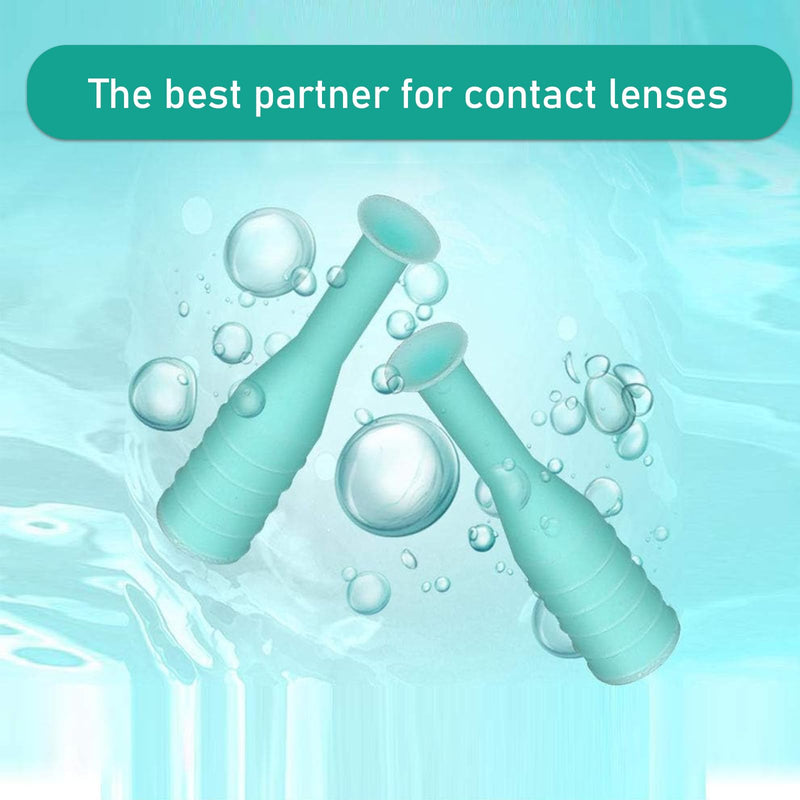 [Australia] - Yuqilin Pack of 12 contact lens insertion aids, silica gel lens aid, individual package contact lens vacuum cleaner, safe contact lens aid, for parties, dates, travel, business trips, excursions 