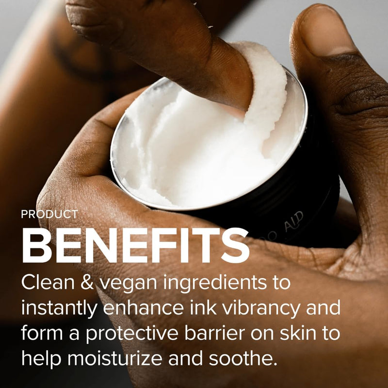 [Australia] - Tattoo Balm & Aftercare Cream- Color Enhancement that Revives Old Tattoos, Hydrates New Tattoos, Made With Clean Ingredients + Petroleum Free, Daily Tattoo Lotion Moisturizer & Brightener Frankincense & Lavender 