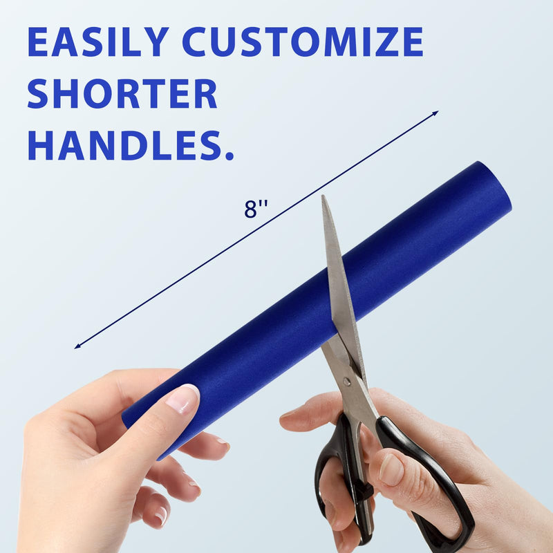 [Australia] - 12pcs Foam Grip Tubing Adaptive Utensils Grip Tubing, Built up Grip Aid for Utensils, Tools and Pens for Elderly, Disabled, Arthritic, Handicapped 