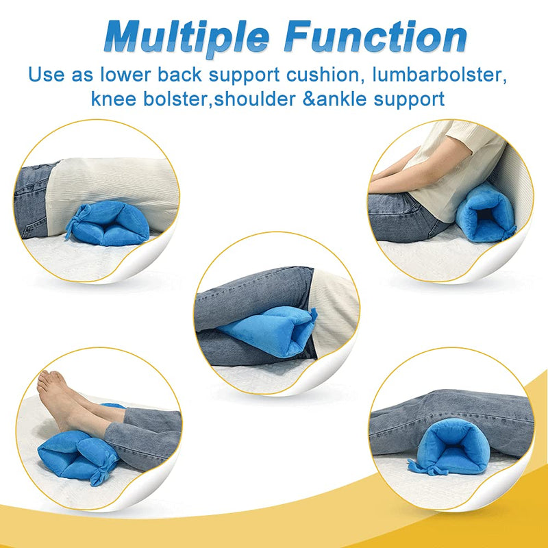 [Australia] - Arm Elevation Pillow for Adults After Surgery Wrist Elevating Arm Support Post Surgery for Swelling Broken Leg Shoulder Ankle Pillows Elbow Knee Sleeping Wedge Anti Pressure Arm Rest Pillow Blue 