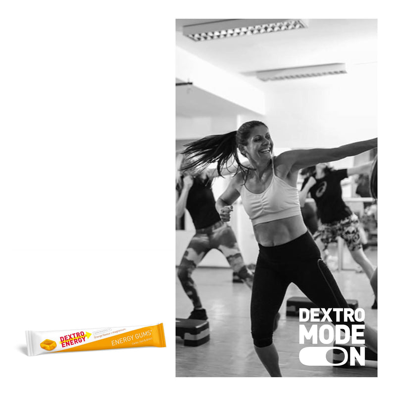 [Australia] - DEXTRO ENERGY GUMS MIX PACK + ADDITIVES - 8x45g (pack of 8) - Sport Gummies for Workout, Liquid Gel Alternative, Caffeine Booster, Sodium Additive or Vitamins, 100 Percent Vegan Mixbox 4 Varieties 