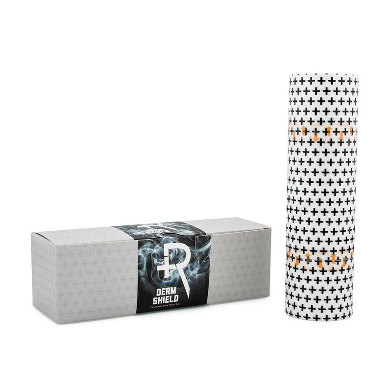 Recovery Derm Shield Tattoo Aftercare Bandage Roll - Transparent, Waterproof Adhesive Bandages - 20 cm x 7.32 m Roll 7.9 Inches x 8 yards