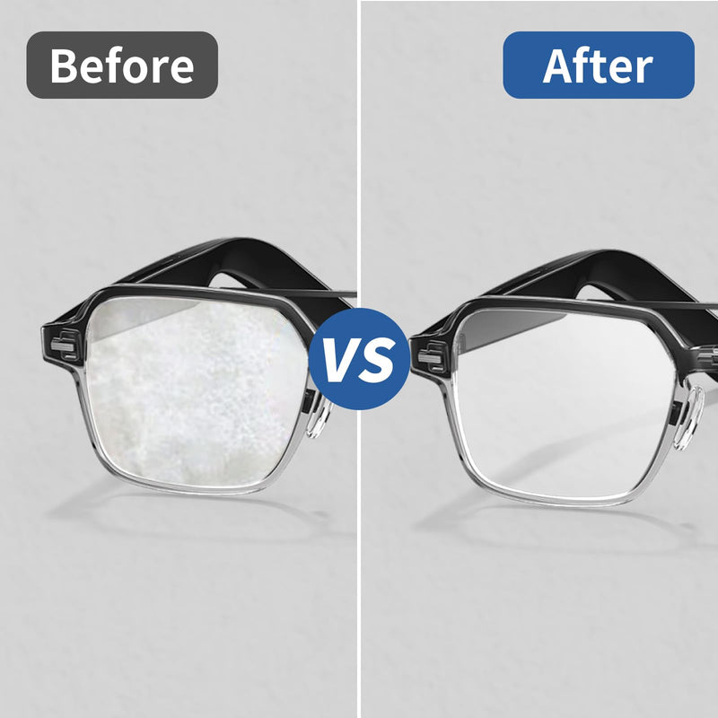 [Australia] - SEIBER Eyeglass Cleaning Microfiber Cloth - with Neoprene Pouch | 7 x 7 inch Glasses Cleaning Cloth for Sunglasses,Laptops, Cameras,Screen | Self-Closing Bottom(3PCS,BK OR GRN) BLACK,ORANGE,DARK GREEN 