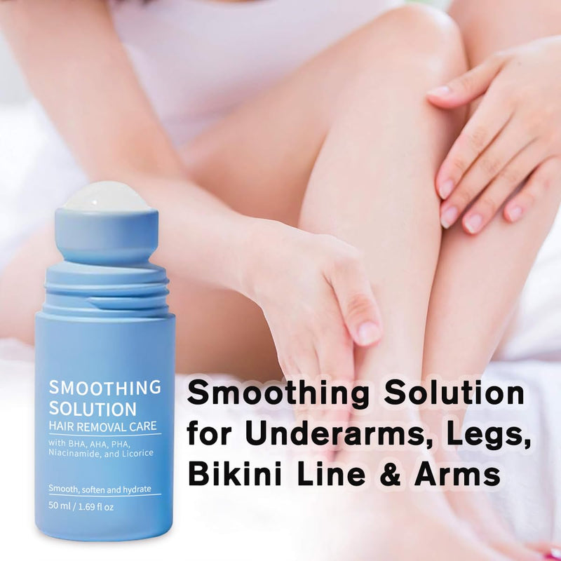 Ingrown Hair Serum – Soothes, Hydrates and Smooths Skin After Hair Removal for Legs, Underarms, Bikini Line, Arms（50ml） 1.69 Fl Oz (Pack of 1)