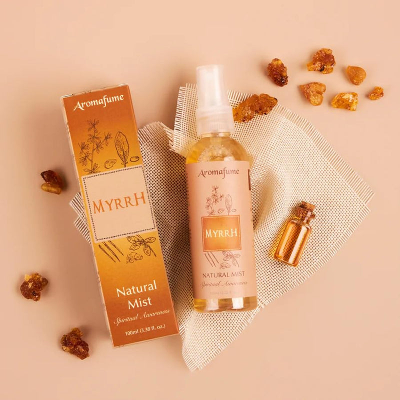 Aromafume Spiritual Awareness Resin Air Freshener Spray Gift Set, 5x50ml | Frankincense, Benzoin, Copal, Frankincense & Myrrh | Made with Pure Extracts | Non-Alcoholic, Non-Toxic & Vegan