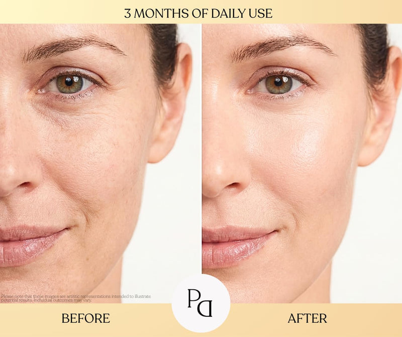 Passé Daisy, Renewal Moisturizer Sérum, Face Care, Skin Booster, Age-Defying, Vitamins, Antioxidants, Softens Look of Fine Lines, Sensitive Skin, Lightweight, Natural Formula, 1.69 Fl Oz.