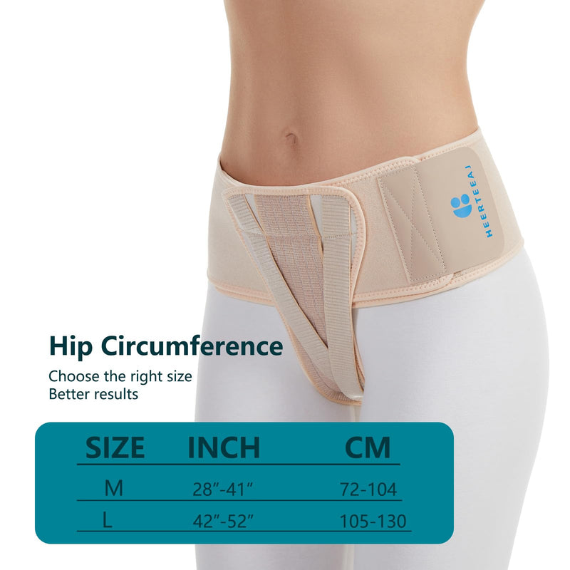 [Australia] - Pelvic Support Belt Uterus Support Belt Women's Brace for Treating Dropped Bladder, Uterine Prolapse, Vulvar Varicosities, Postpartum and Symphysis Pubis Dysfunction Large 