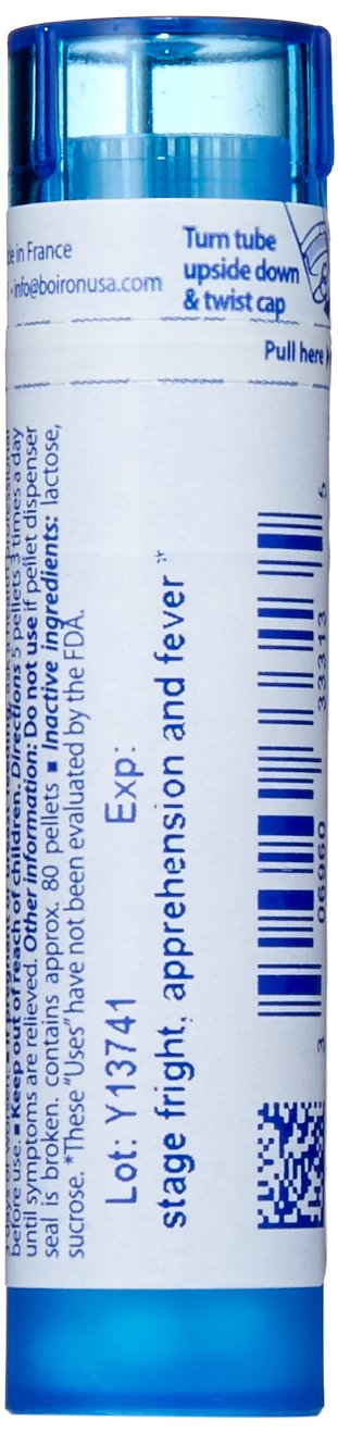 Boiron Gelsemium Sempervirens 30C (Pack of 5), Homeopathic Medicine for Stage Fright, Apprehension and Fever,5 Count (Pack of 1)