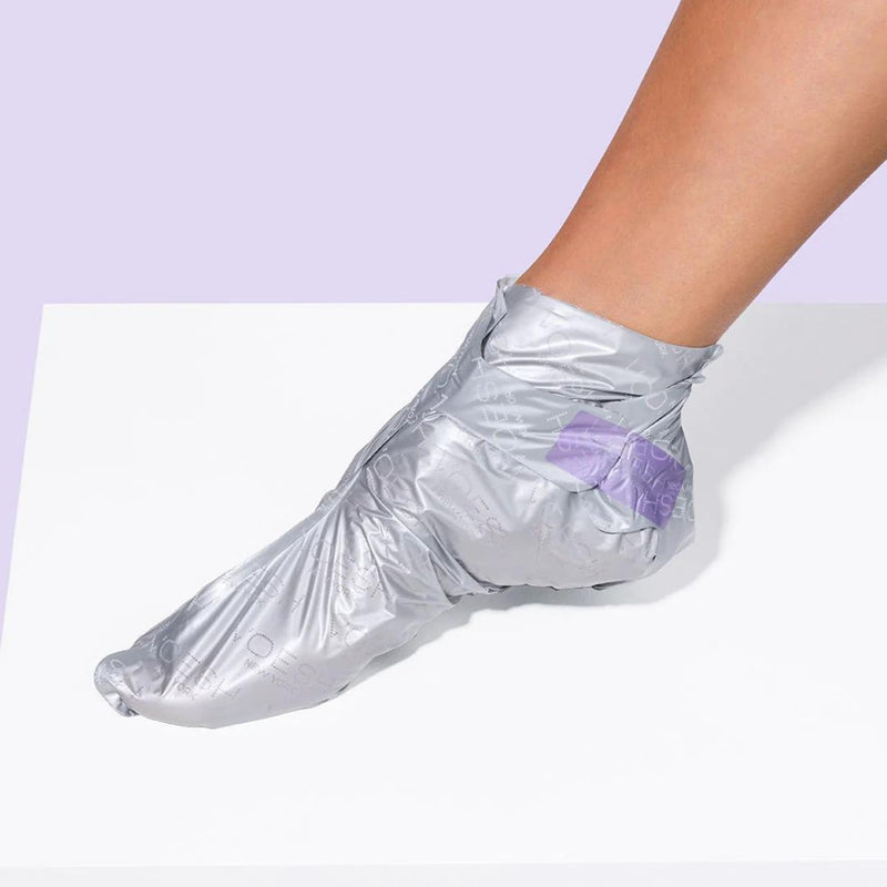 [Australia] - VOESH- Exfoliating Peeling Socks, Foot Peel For Dry Feet, Vegan Beauty, Callus Remover, Intensive Foot Treatment, At Home Spa, Treatment Socks 2 Pack- Peeling and Collagen Socks 