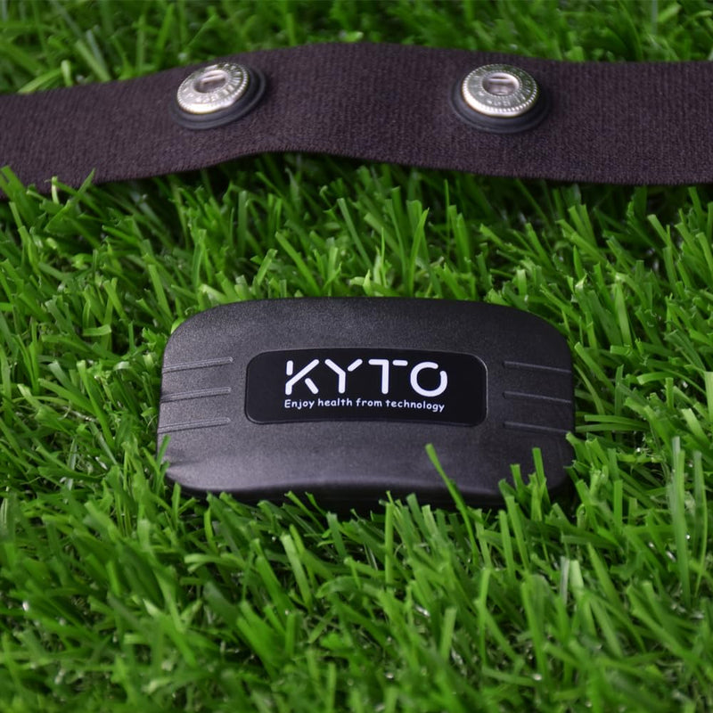 [Australia] - KYTO Heart Rate Monitor Chest Strap, ANT+/ Bluetooth, Compatible with iOS/Android APPs, Cycling/Yoga/Basketball/Running/Fitness Exercise/Boxing 2809-1 