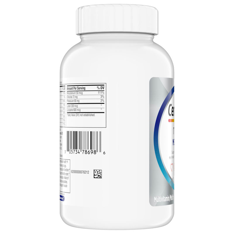 Centrum Minis Silver Men's Multivitamin for Men 50 and Over, 280 Tablets | Contains Vitamins D3, E, B6, and B12, Gluten Free, Non-GMO Ingredients, GLP-1 Support Unflavored 280 Count (Pack of 1)