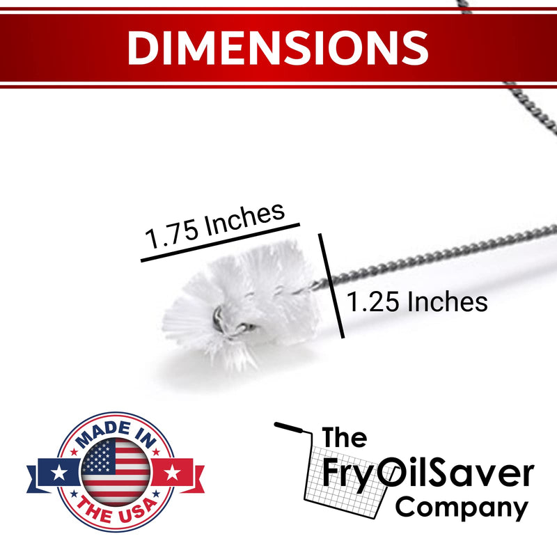 [Australia] - Flexible Dishwasher Cleaning Brush, Sink Snake Drain Cleaning Tool, Vinyl Pipe Cleaner, CPAP Hose Cleaner, Extra Long 48" Unclogger Tool Perfect for Kitchen Sink Drain Cleaner by FryOilSaver Co. B291C 