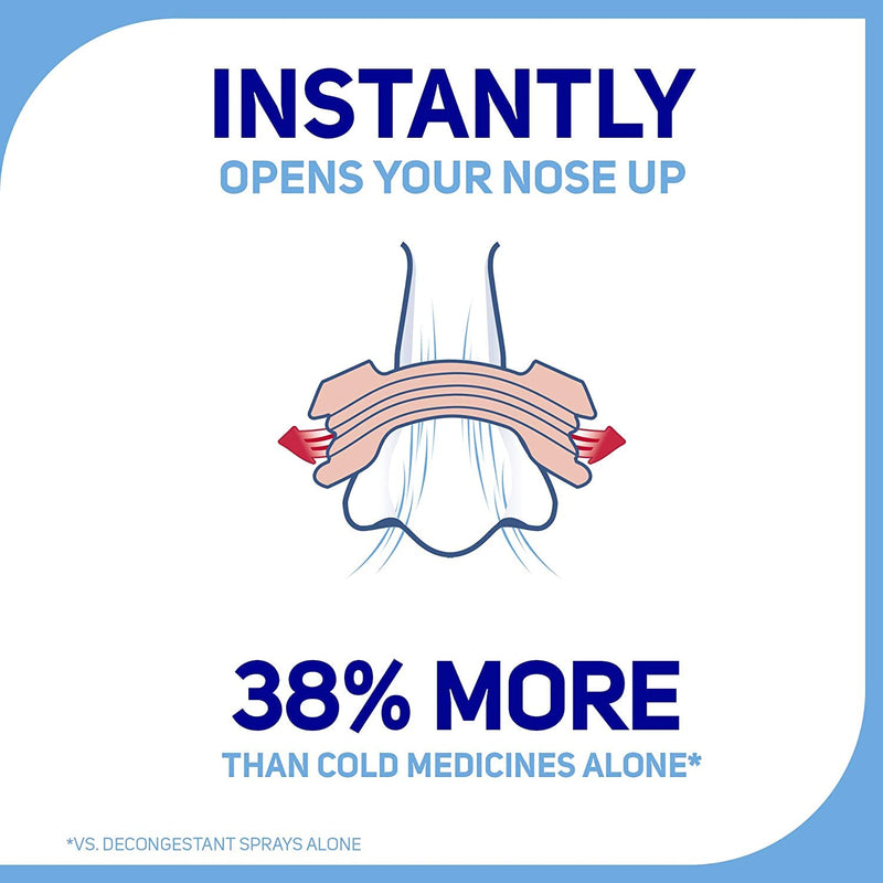 [Australia] - Breathe Right Nasal Strips for Sensitive Skin, Large, Clear, 30 Strips 