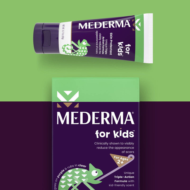 [Australia] - Mederma Scar Gel for Kids, Reduces the Appearance of Scars, 1 Pediatrician Recommended, Goes on Purple, Rubs in Clear, Kid Friendly, 0.70 Oz 0.7 Ounce (Pack of 1) 