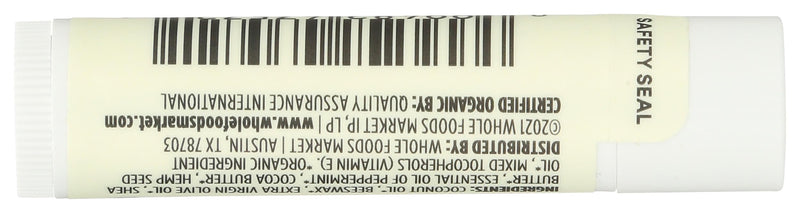 365 by Whole Foods Market, Organic Lip Balm, Peppermint, 0.15 Ounce 0.15 Ounce (Pack of 1)