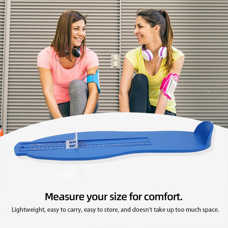 [Australia] - katmerio foot measuring device, foot measuring device for children, shoe size measurement from 15 to 48, ideal for determining the size of shoes - blue 