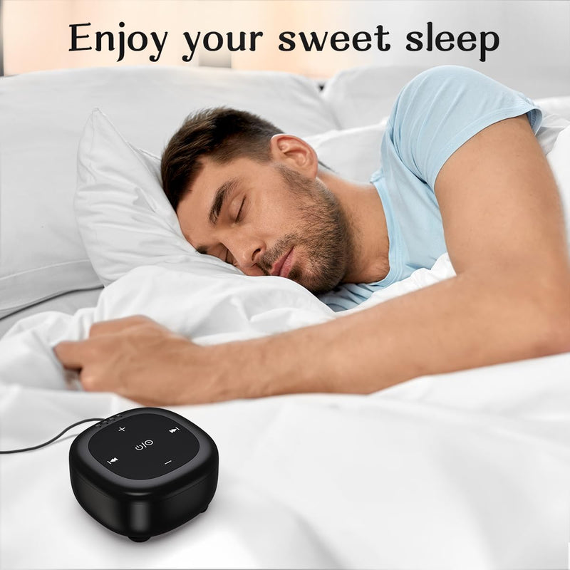 [Australia] - White Noise Sound Machine with 30 Soothing Sounds 36 Adjustable Volume Brown Noise Sound Machines for Sleep Office Privacy Bedroom 4 Timers Memory Function Sleep Sound Machine Baby Adult Elderly Care 