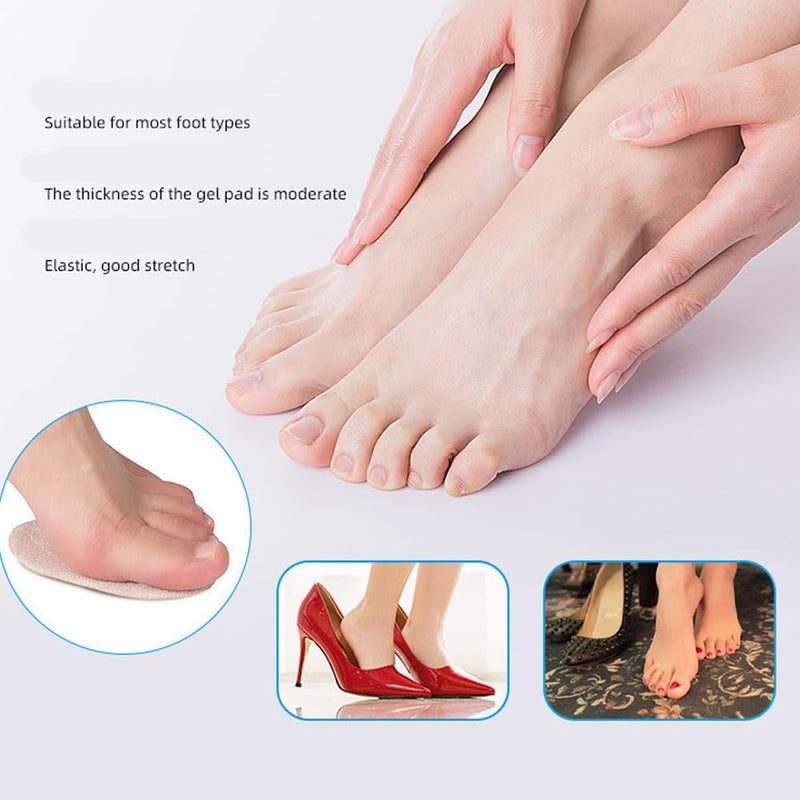 [Australia] - Pack of 10 foot pad set pads, washable forefoot pad, heel pad for shoes that are too large, heel protection for shoes, heel holder, sticker filler pads, arch support, insole 