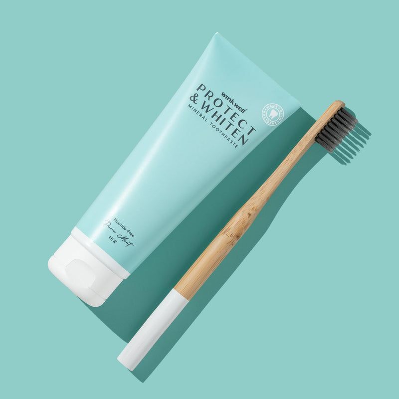 [Australia] - Wink Well Nano Hydroxyapatite Toothpaste- Protect & Whiten Remineralizing with Fresh Mint Flavor- 100% Natural Flouride Free for Adults & Kids- Vegan, 4Oz (1) 1 
