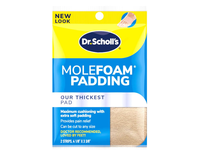 [Australia] - Dr. Scholl's Molefoam Padding Strips (Pack of 4) 