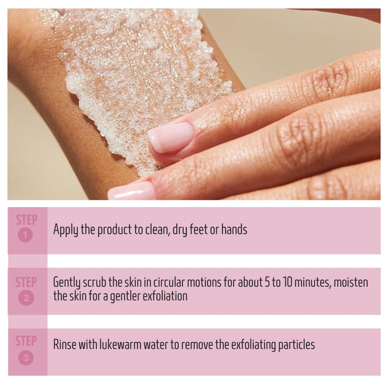 [Australia] - Hand & Foot Exfoliating Scrub, Hydrated, Fresh and Nourished Skin, Restores Softness to Hands and Feet, Infused with Natural Oils and Watermelon 8.45 fl. Oz. 
