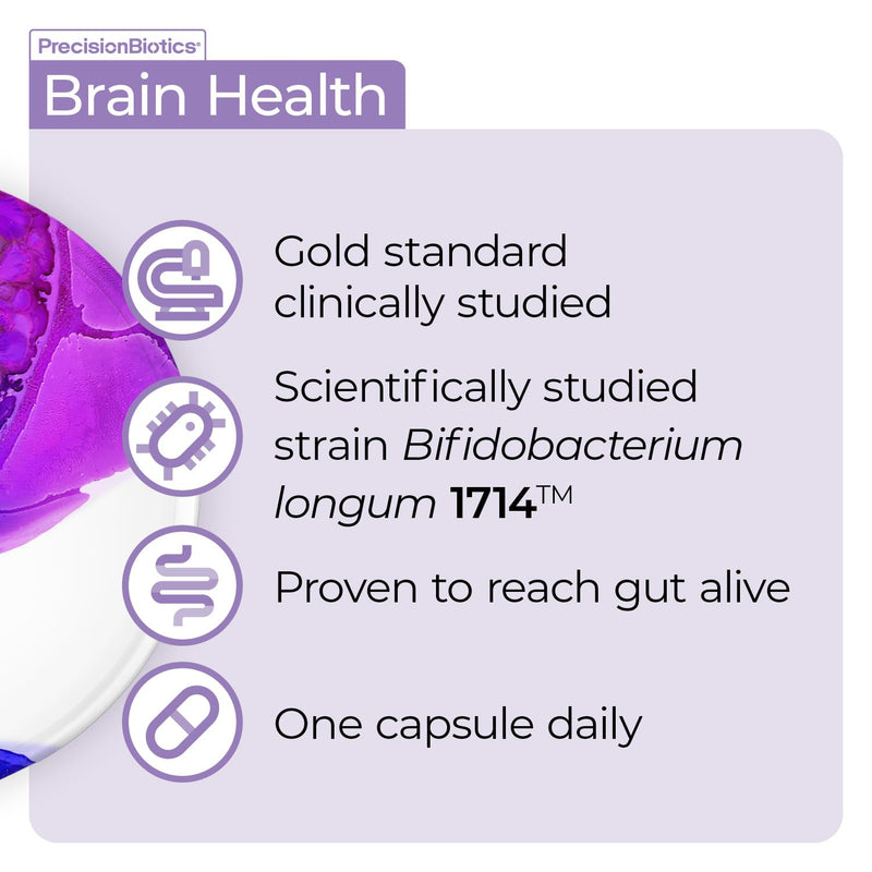 Daily Calm by PrecisionBiotics - Supplement for Women - PMS - Probiotics with Vitamin B6 and Saffron Extract - Emotional and Hormonal Balance - 30 Capsules