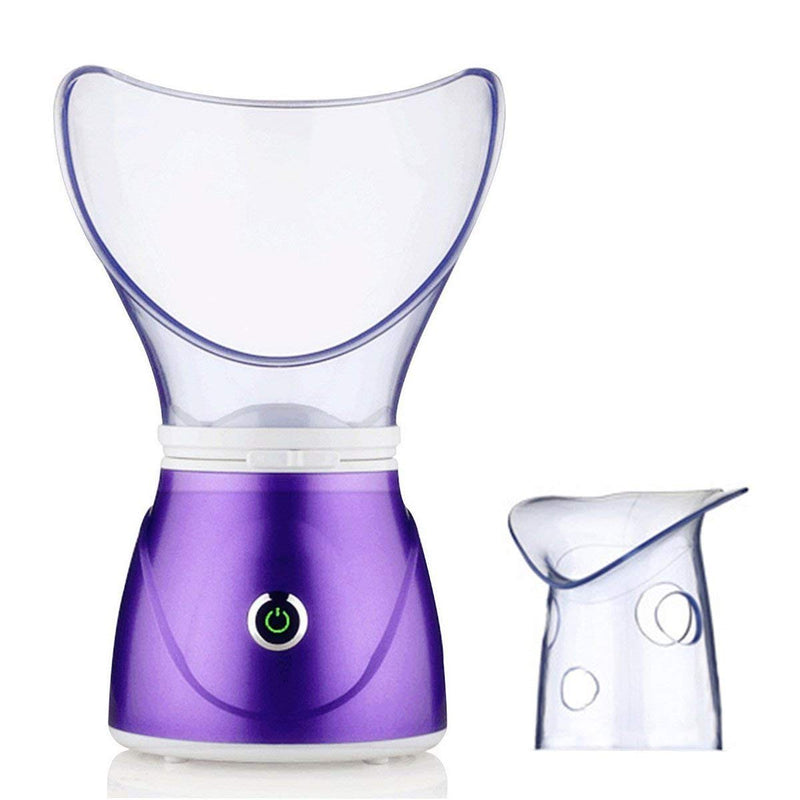 [Australia] - Facial Steamer,Nano Ionic Face Steamer for Home Facial,Face Sauna Spa Sinuses Moisturizing Cleansing Pores for for Women Moisturizing Home SPA 
