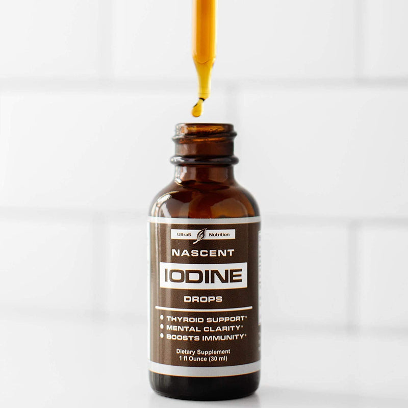 [Australia] - Nascent Iodine Supplement | Nascent Iodine Drops and Iodine Solution for Increased Energy & Optimal Health | Liquid Iodine Supplement and Immunity Booster 
