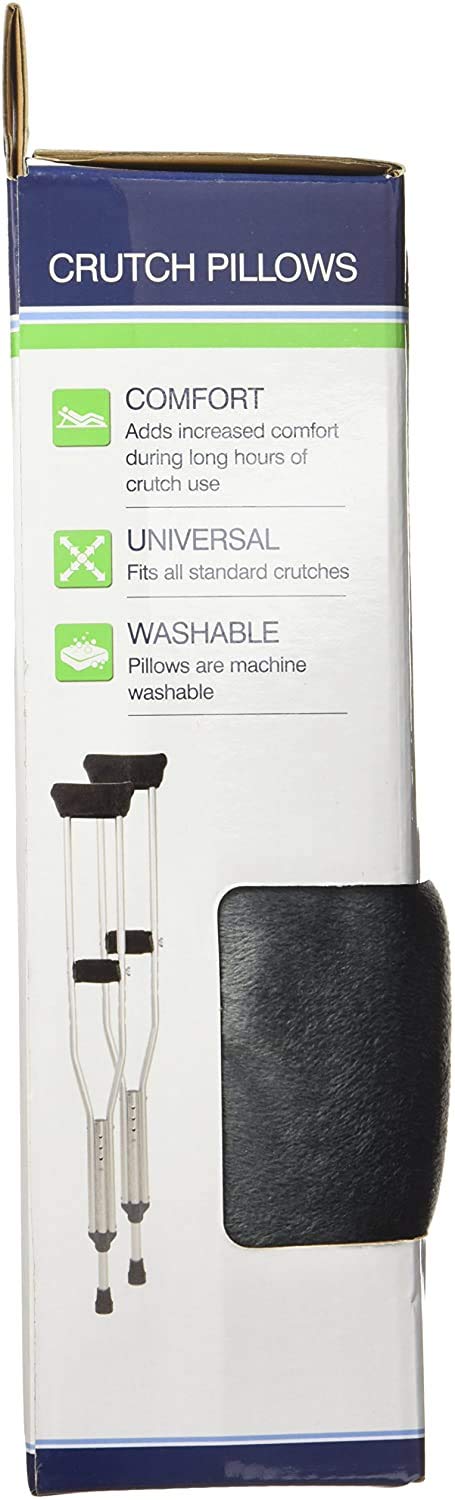 [Australia] - Drive Medical Crutch Pillows Accessory Kit, Gray Universal 