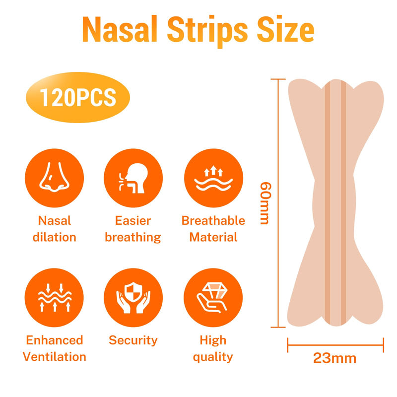 [Australia] - 30Pcs Nasal Strips Anti Snoring, Extra Strength Nose Strips Breathing, Nose Tape for Sports and Sleep, Anti Snoring Strips Help Stop Snoring and Nasal Congestion Relief 60 x 23mm 