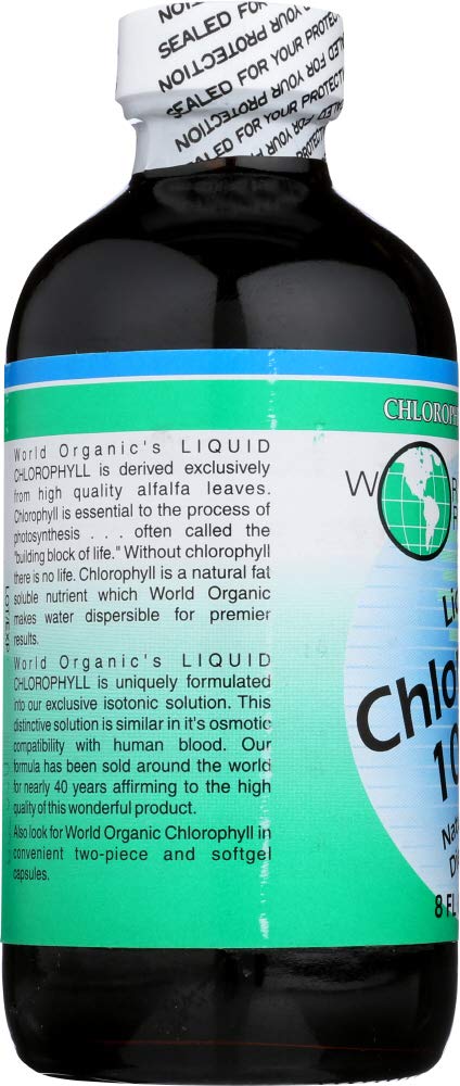 [Australia] - World Organics Chlorophyll, 100 mg, Liquid 8 FL Oz 