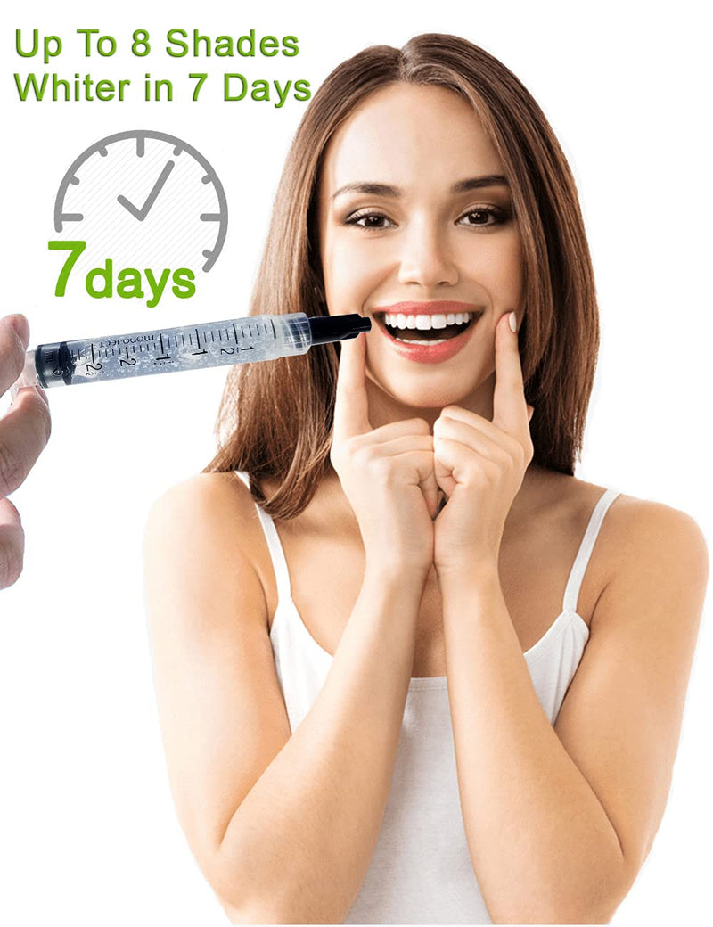 [Australia] - Bright White Smile 35% 10 Pack Teeth Whitening Gel Refills Bleaching Gel, No Sensitive Teeth Whitener, Great for Sensitive Tooth Whitening, Works with Teeth Whitening LED Light and Trays (10 X 3ML) 0.3 Fl Oz (Pack of 10) 