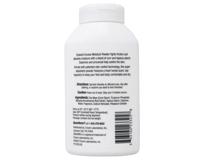 ZEASORB Powder 2.5 OZ (3 Pack) Scented 2.5 Ounce (Pack of 3)