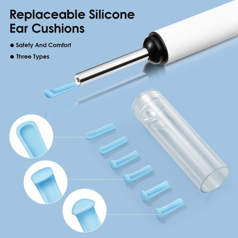 [Australia] - Earwax Remover Otoscope, OneAmg 1920P HD Otoscope with 6 LED Light, IP67 Waterproof Ear Endoscope, WiFi Ear Cleaner with Camera, Ear Cleaner for Adults, Children, iPhone, iPad, Android 