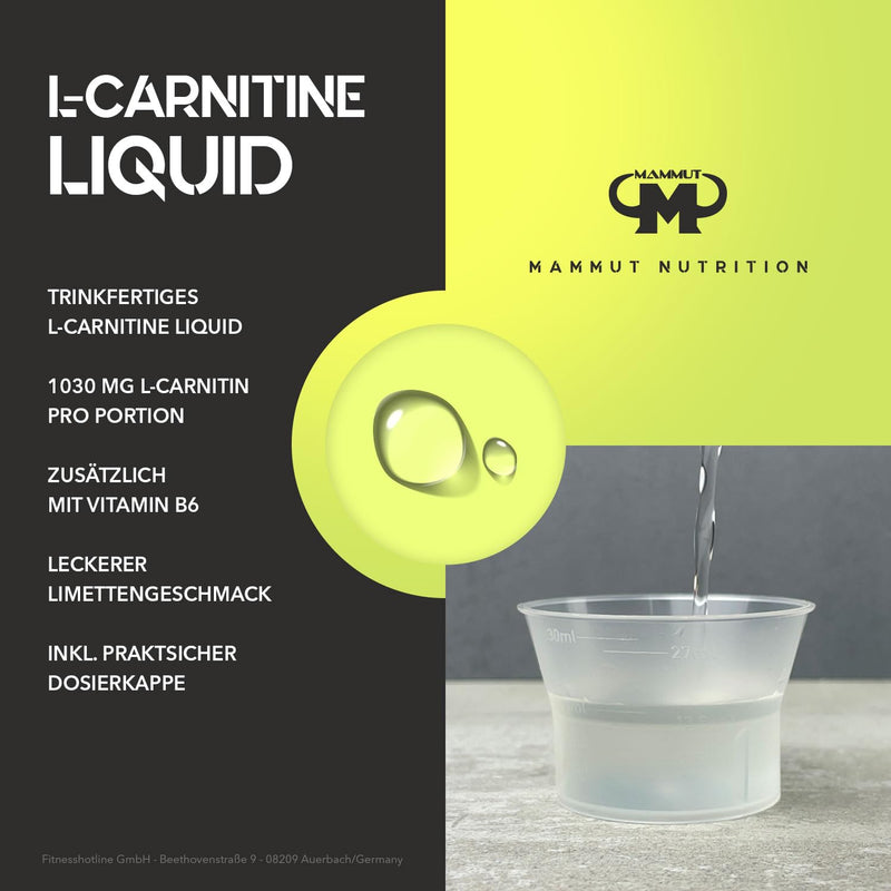 [Australia] - L-Carnitine Liquid - Lime - 1000 ml bottle lemon 1 l (pack of 1) 