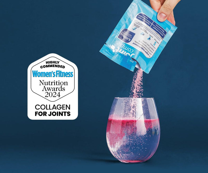 Revive Active Joint Supplement Complex with Marine Collagen, Hyaluronic Acid, Glucosamine - A Daily Sachet - Contributes to The Support of Joints, Cartilage, Bones & Muscle Function - 30 Days Supply