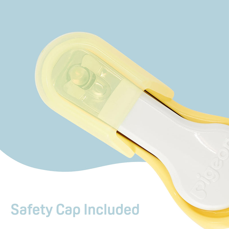 [Australia] - Pigeon Baby Nail Clipper with Splatter Proof Case for 9+ Months 9 Month 