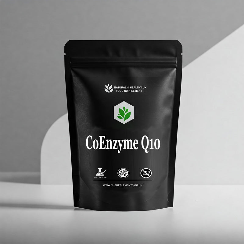 CoEnzyme Q10 60 Soft-gels - CoQ10 500mg Co Enzyme Complex with Vitamin E
