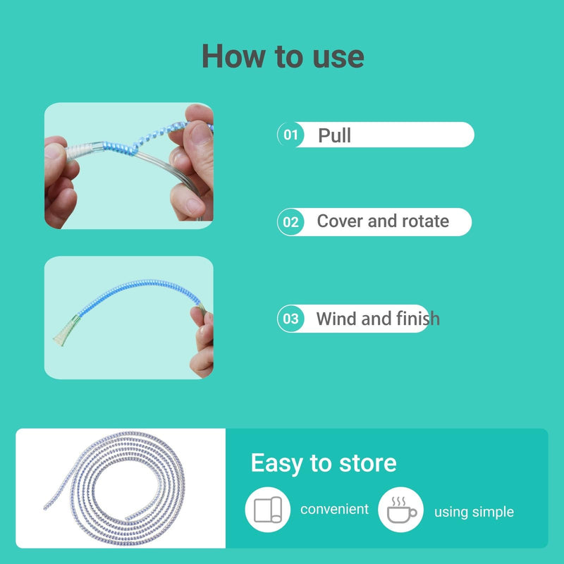 [Australia] - 12 Pcs Oxygen Tubing Support Crimp Straightener, Oxygen Tubing Accessories, Oxygen Tube Jacket, Oxygen Tube Support for Oxygen Hose Nasal Cannula, Blue Laser Blue 