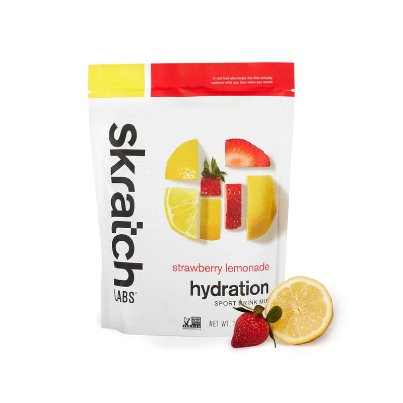 [Australia] - Skratch Labs Hydration Powder | Sport Drink Mix | Electrolytes Powder for Exercise, Endurance, and Performance | Strawberry Lemonade | 20 Servings | Non-GMO, Vegan, Kosher 20 Servings (Pack of 1) 