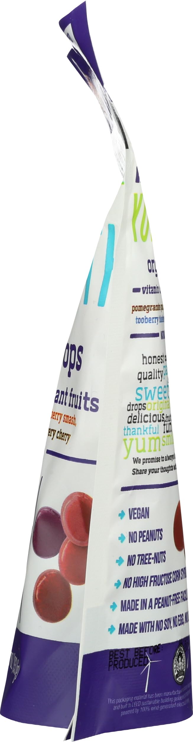 Yummy Earth Organic Vitamin C Drops Antioxifruits, 3.3 Ounce