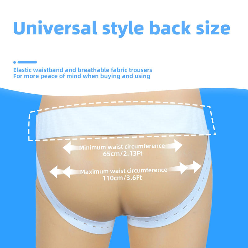 [Australia] - Wearable Urinal for Men, Protable Latex Material with Collection Urine Bag, Urinary Drainage Bag System,Skin-friendly and odorless (1000ml) (Universal style) Universal Style 